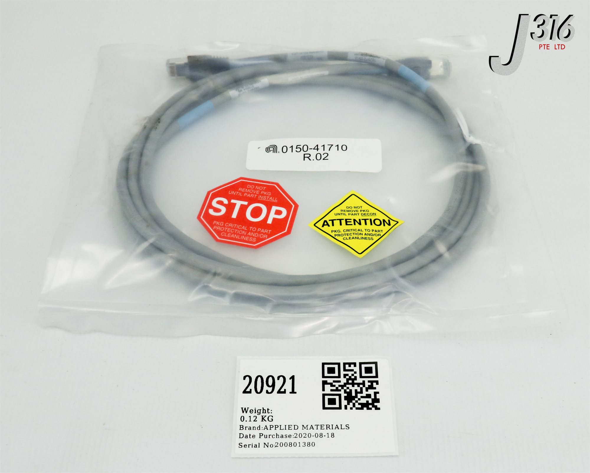 @N様 20921 APPLIED MATERIALS CABLE ASSY (NEW) 0150-41710 | eBay